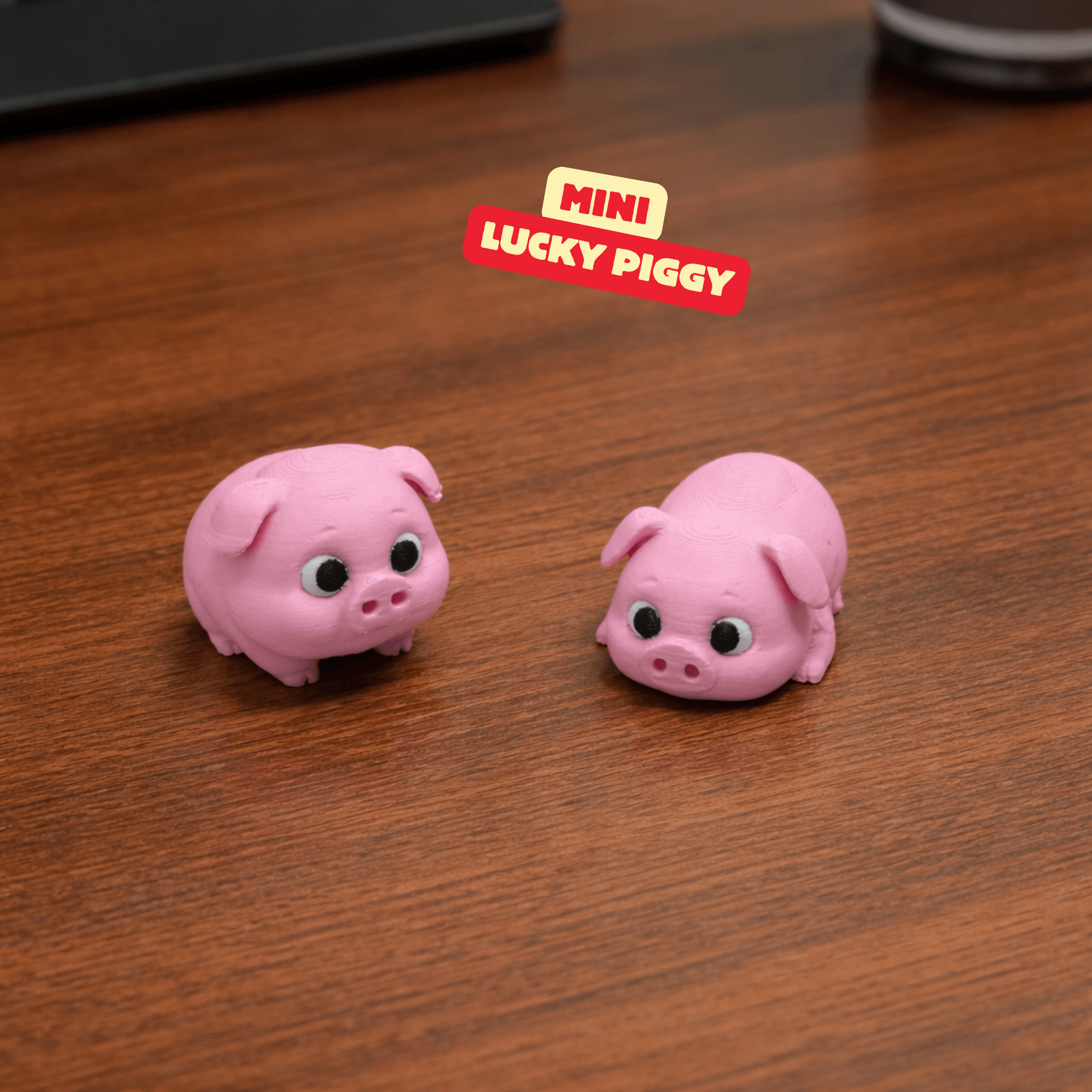 MINI LUCKY PIGGY - CUTE NEW YEAR'S EVE GIFT / SILVESTER DECOR 3d model