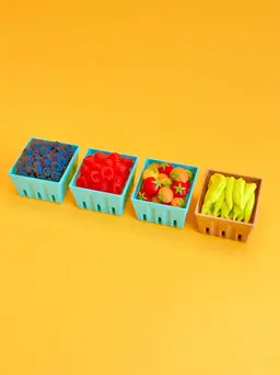 Farm Baskets Clicker Keychain Fidget Toy Bundle 3d model
