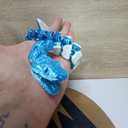 Snake Attack! Flexi Articulated Model 3d model