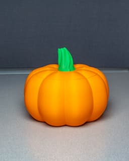 Jack O Lantern and Pumpkin 3d model