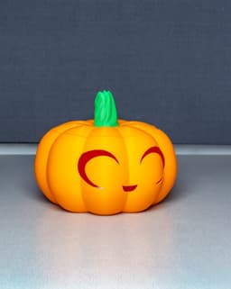 Jack O Lantern and Pumpkin 3d model