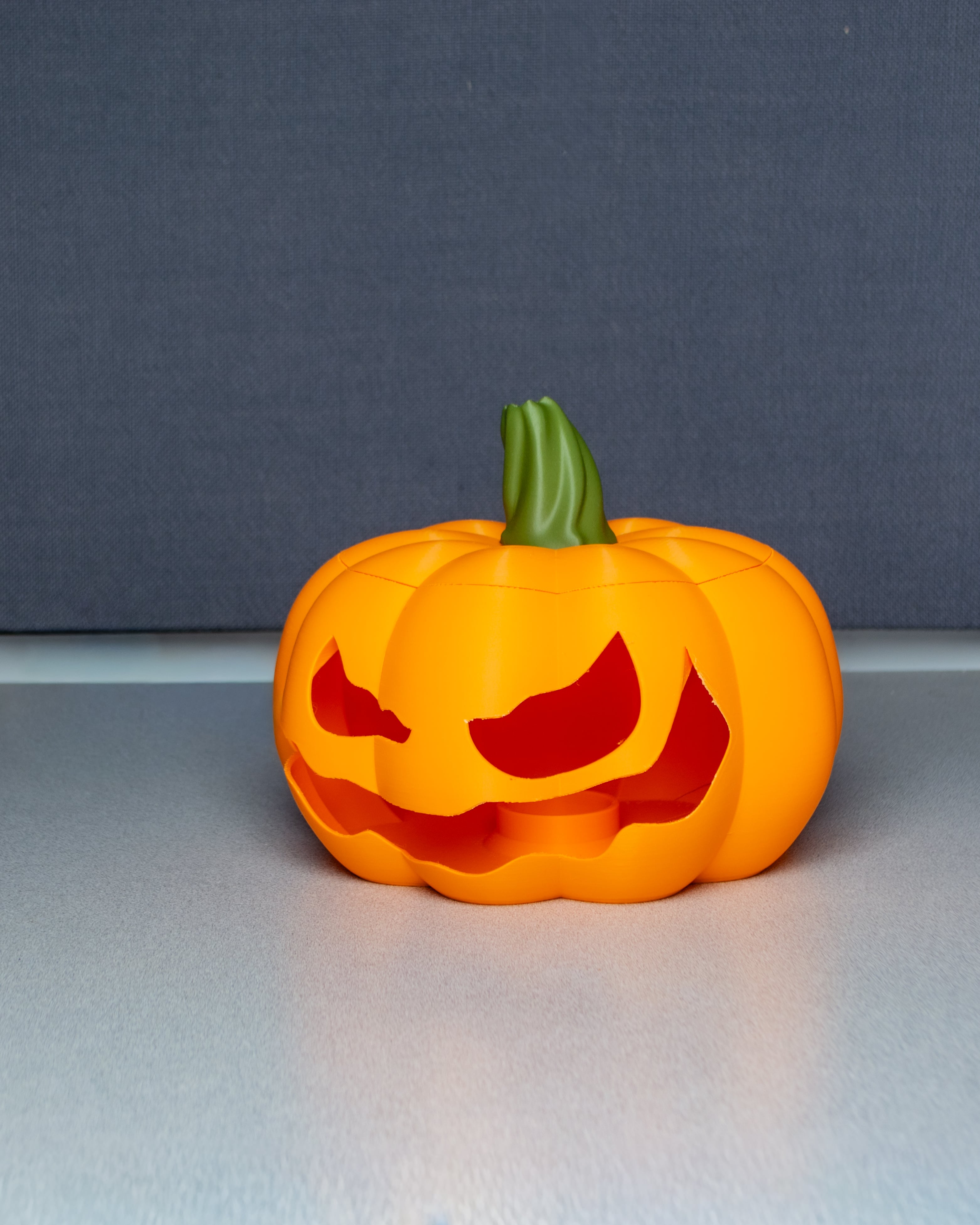Jack O Lantern and Pumpkin 3d model
