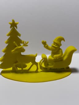 Christmas scenery 3d model