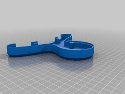 Dust trap on a bucket or vat 3d model