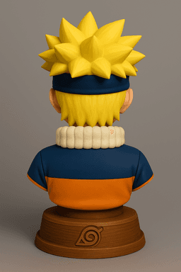 Kid Naruto Bust 3d model