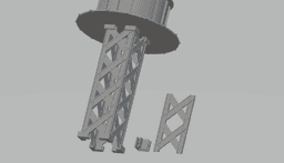 FHW: Minitown water tower 3d model