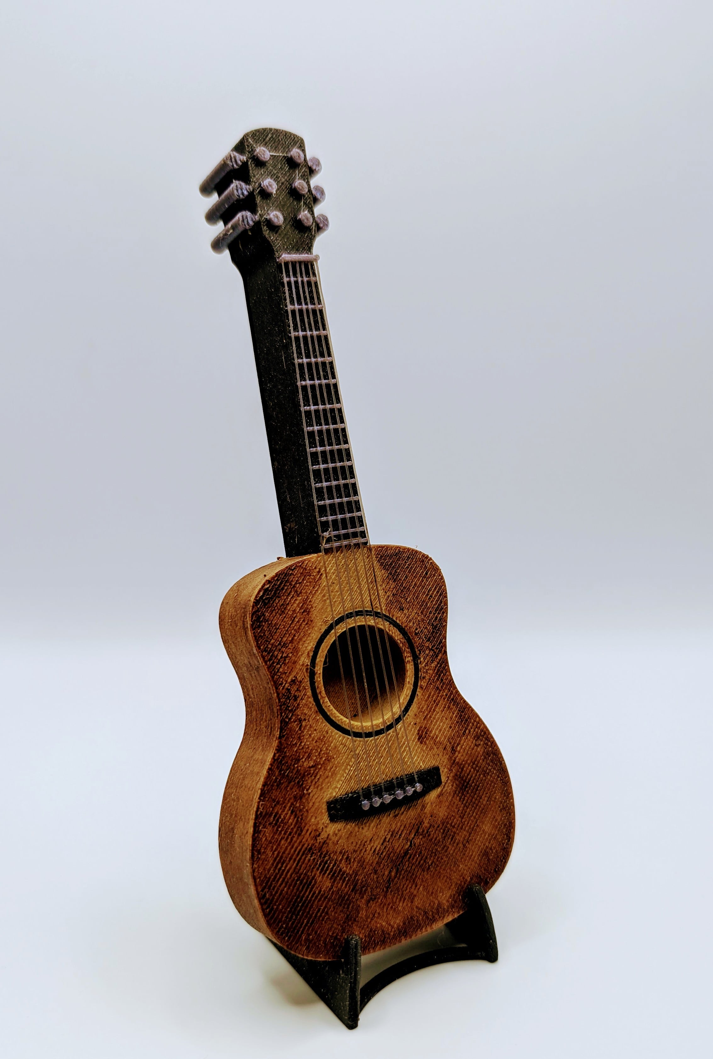 Printed in Capricorn Heartwood PLA and gel stained for the distressed look