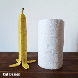 Banana Paper Towel Holder 3d model