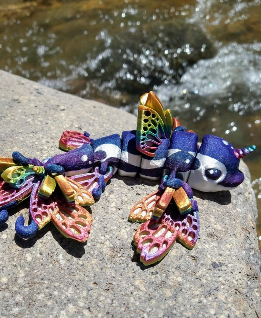 Flutterphin 3d model
