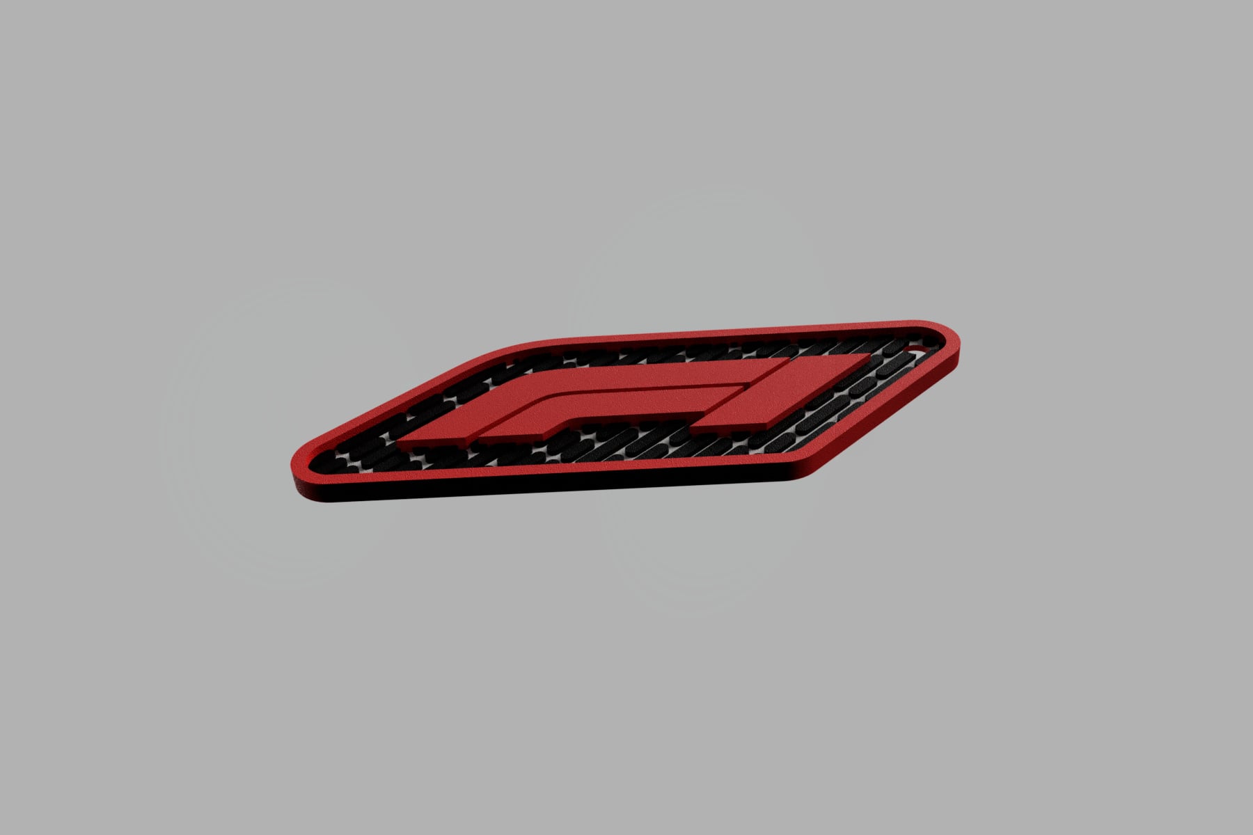 Formula One Inspired Keychain – 3D Textured 3d model