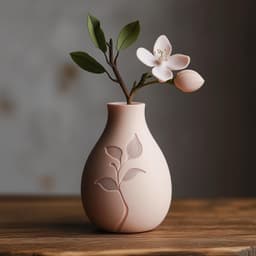Blossom Bloom Vase 3d model