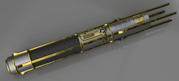 Fractured Ashla Saber Concept 3d model
