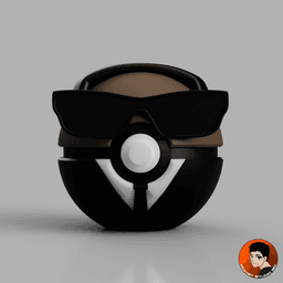 Agent J - MIB Pokeball 3d model
