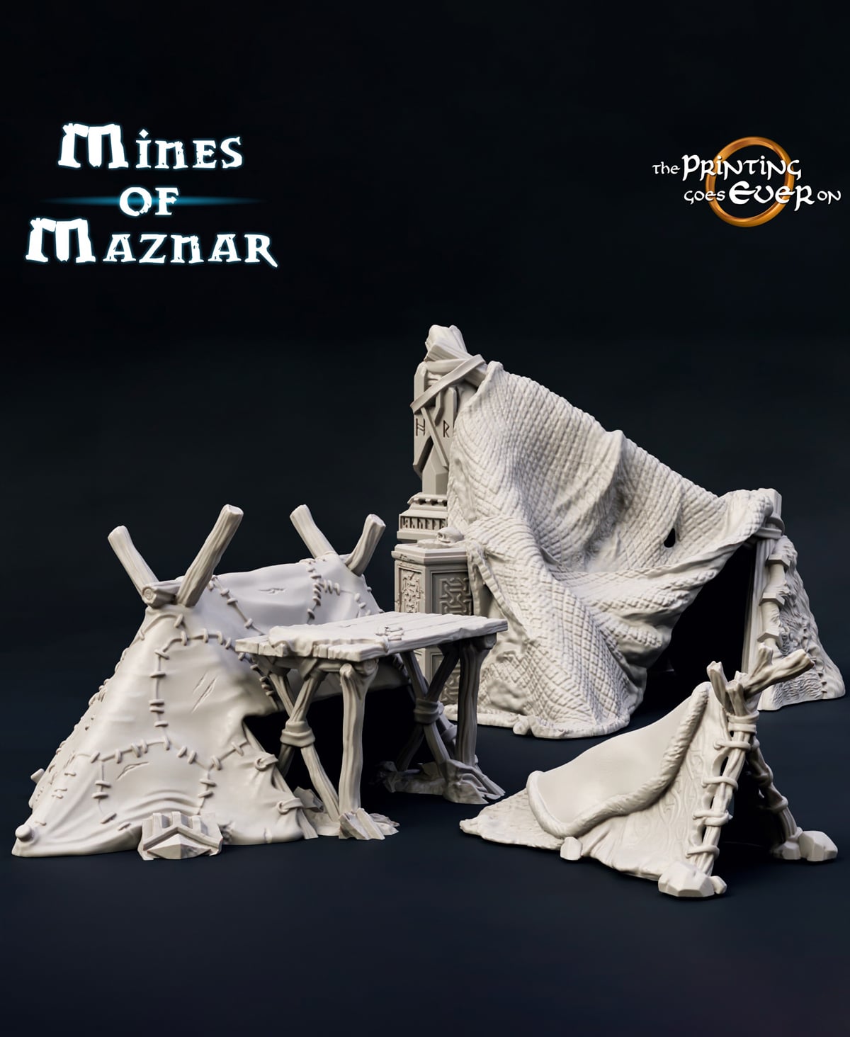 Goblin Tents Bundle 3d model