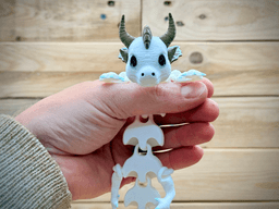 Snow Dragon 3d model