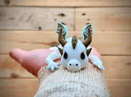 Snow Dragon 3d model