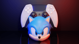 Sonic Controller Holder 3d model