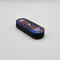 Circles Magnetic Slide Fidget 3d model