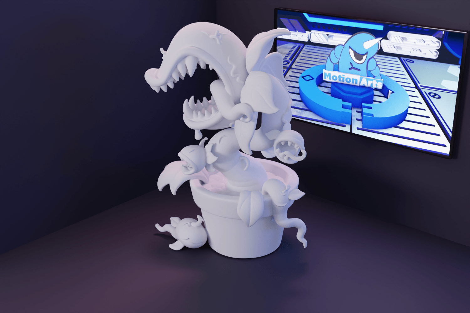 Flor Monstro.stl 3d model