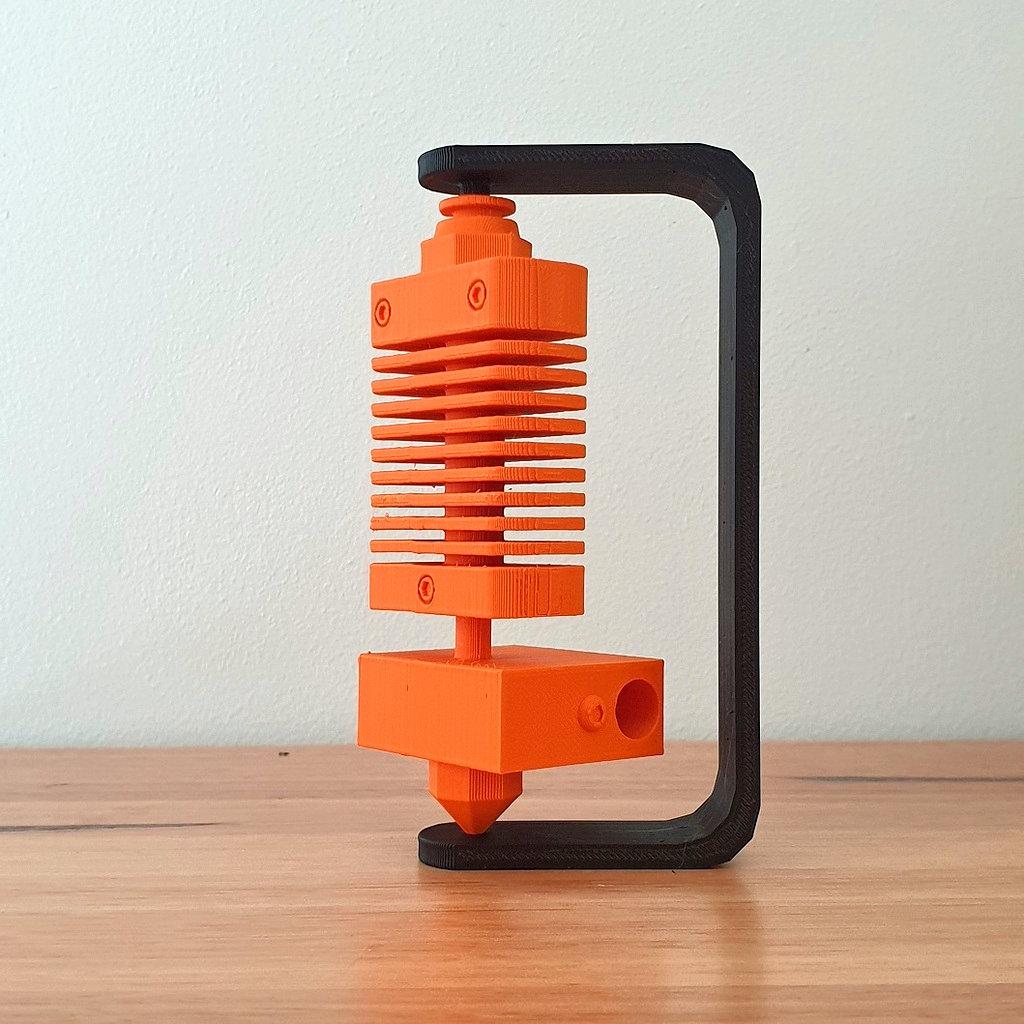 Spinning Hotend Desk Toy 3d model