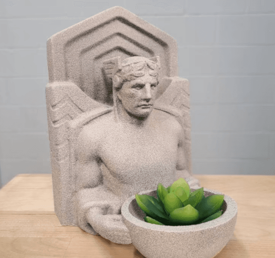 The Guardian of Transportation Planter 3d model