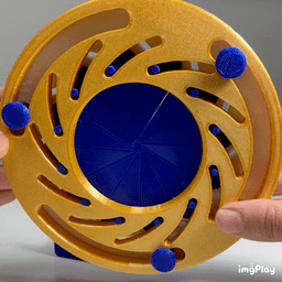IRIS MECHANISM TOY - IRIS MECHANISM 3d model