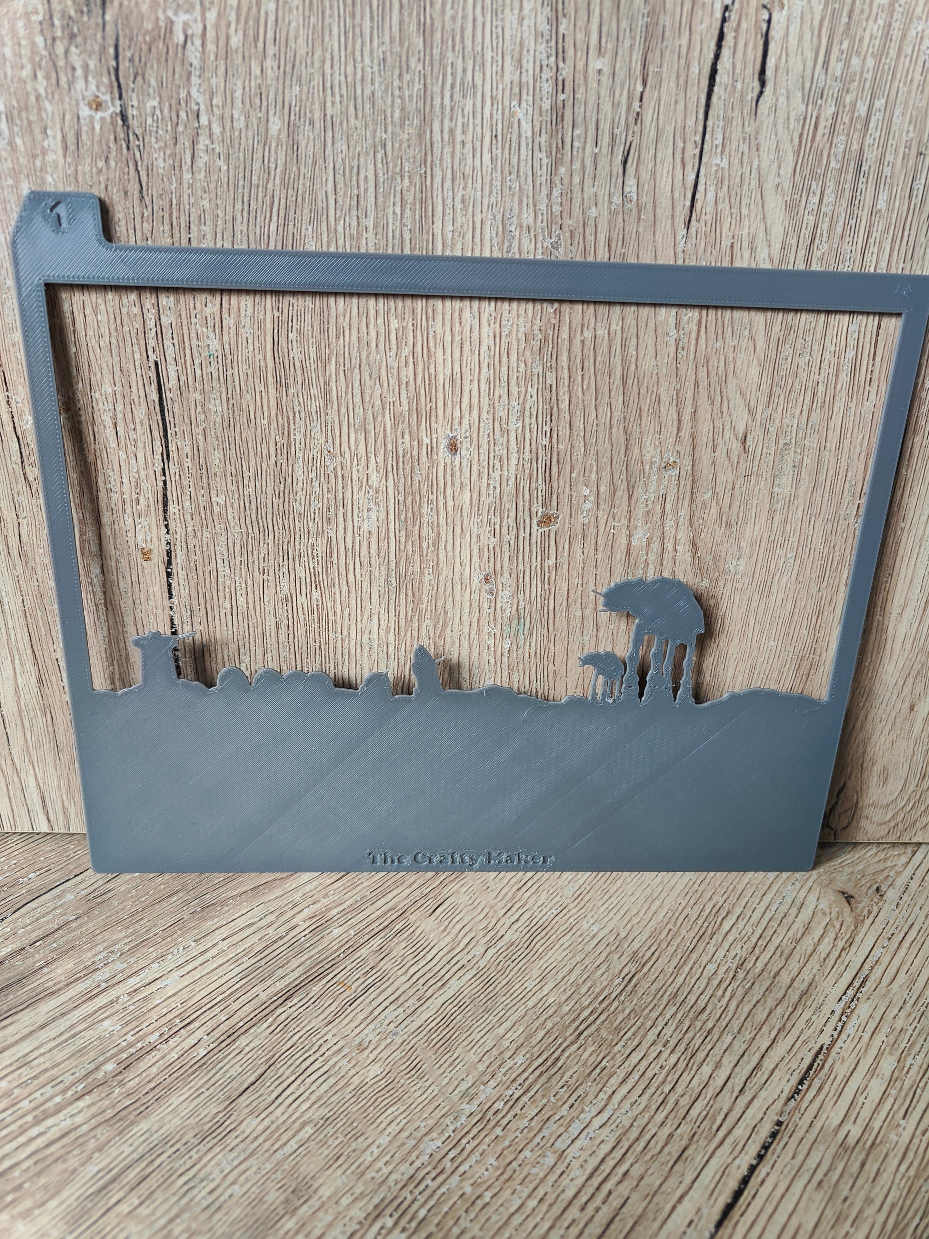 Star Wars Hoth Shadow Box (A) 3d model