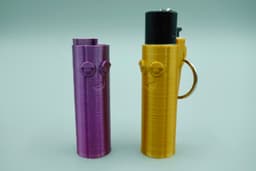 Chill Buddy Clipper Lighter Case + Keychain Case 3d model