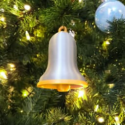 Holiday Bell #3 :: Articulated Print-In-Place Christmas Decoration / Ornament 3d model