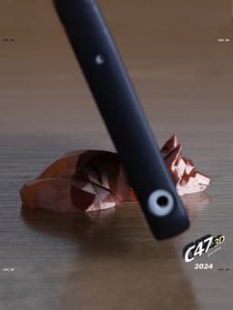 Fox Phone Holder 3d model