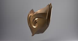 Mortal Kombat - Scoprion Mask Cosplay 3d model