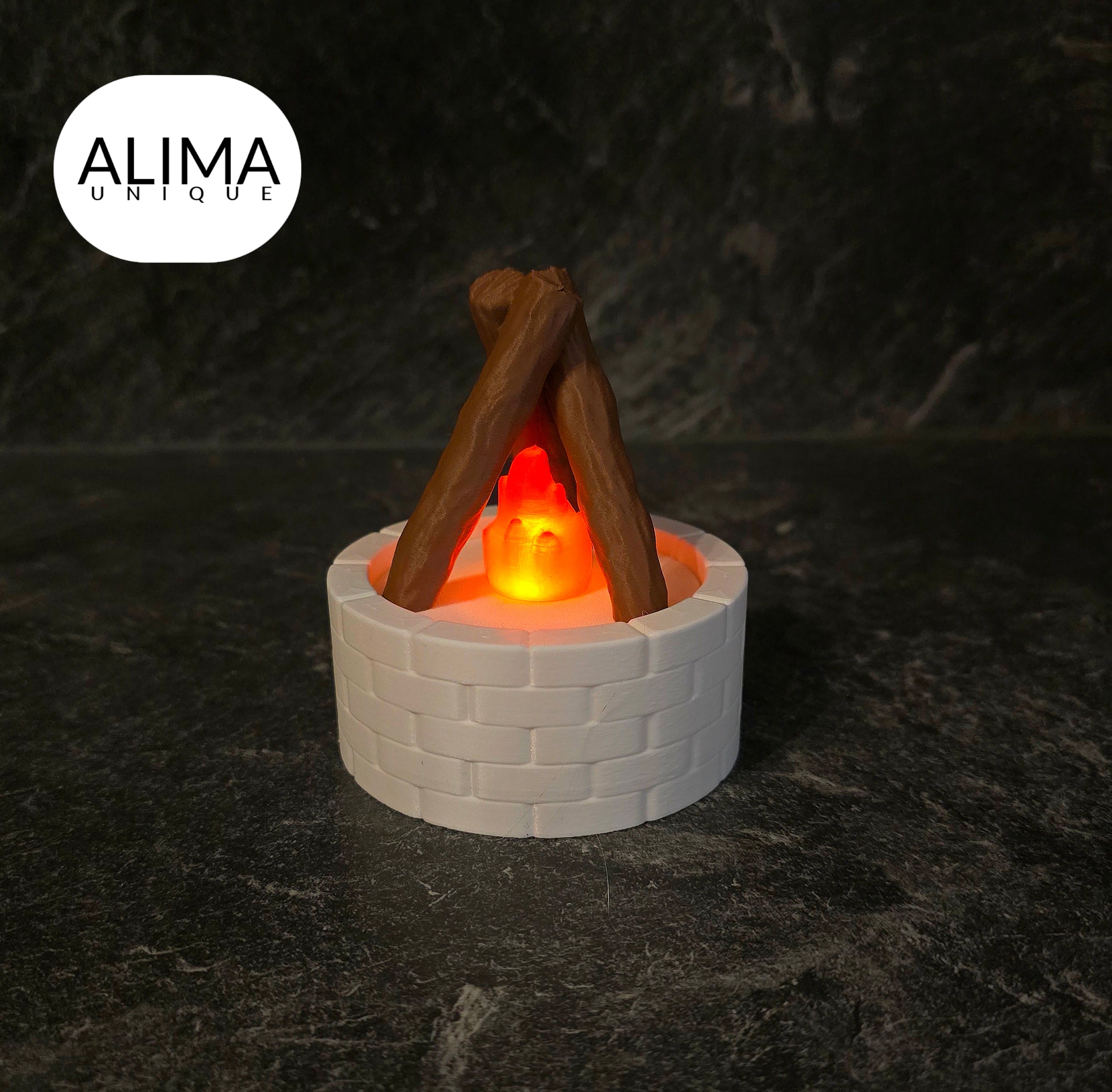 Campfire - Glowing 3d model