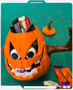 harry the scary jack o lanterb 3d model