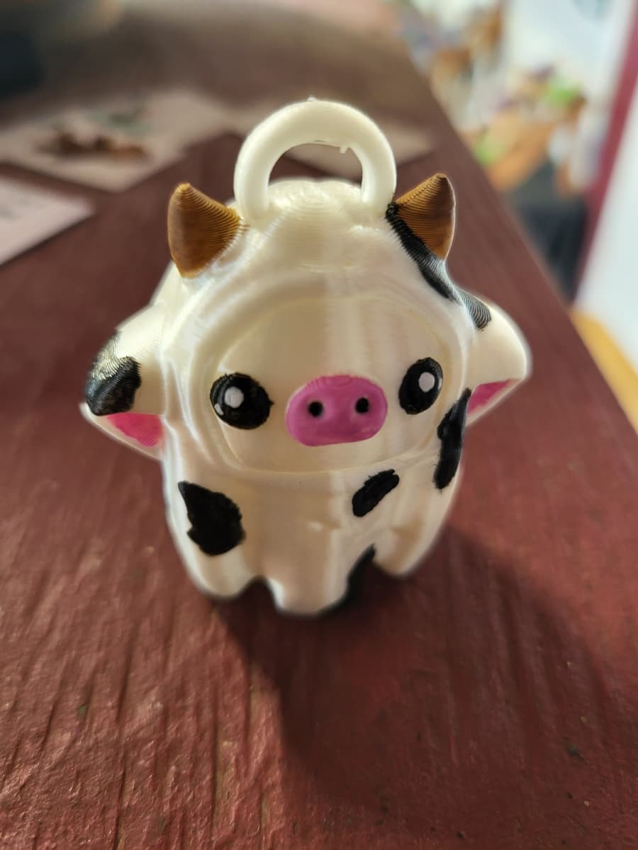 Boo Cow. Hand painted. Love this model