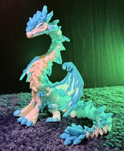 Snow Dragon 3d model
