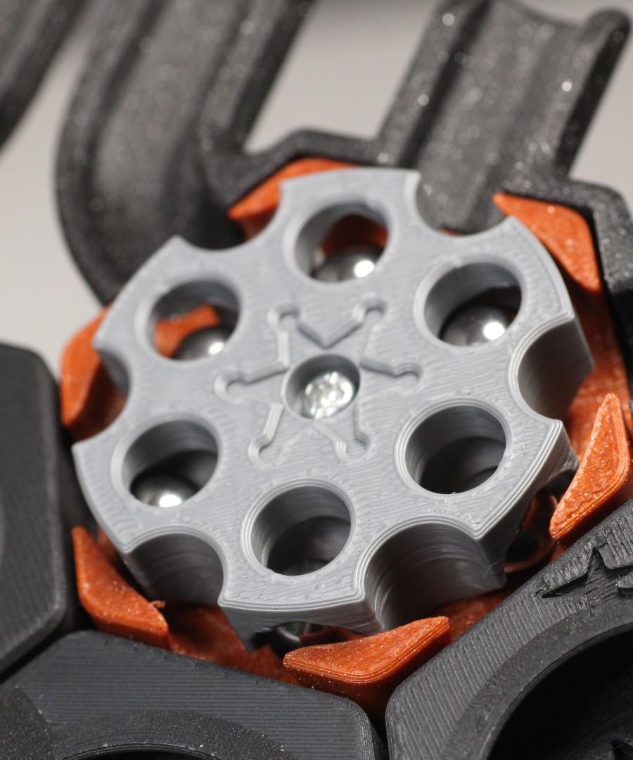 Hextraction Revolver Tile 3d model