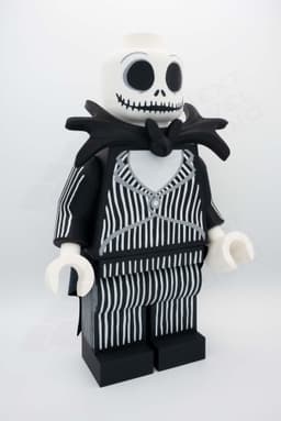 Skellington Giant Minifigure (16") β The Pumpkin King Arrives! 3d model