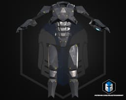 HD2 Null Cipher Armor - 3D Print Files 3d model