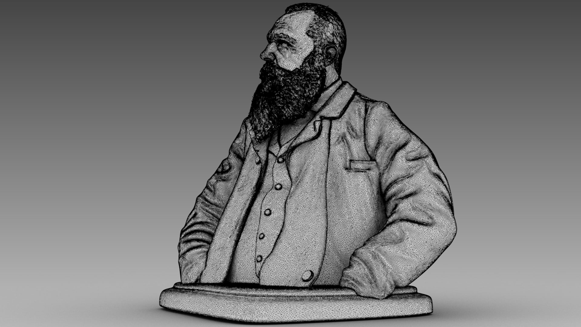 Monet 3d model
