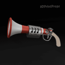 Dirk Gently's Air gun 3d model