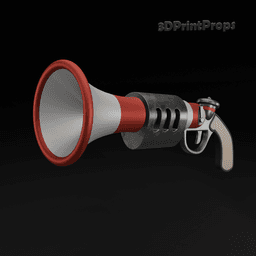Dirk Gently's Air gun 3d model