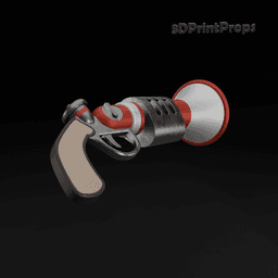 Dirk Gently's Air gun 3d model