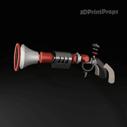 Dirk Gently's Air gun 3d model