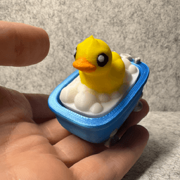 Duck Tub Clicker 3d model