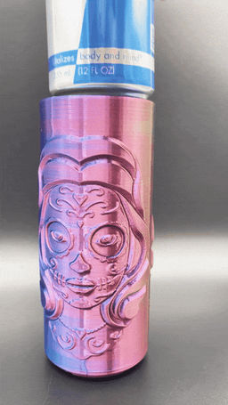 Sugar Skull 12oz Red Bull Coozie 3d model