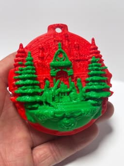 Christmas tree ornament 3d model