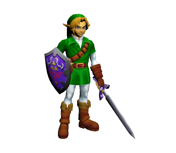 Link and Swords 3d model