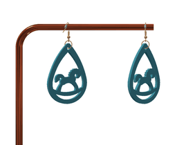 Cute keychain / earrings 3d model