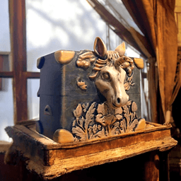 Unicorn Decorative Chest 3d model