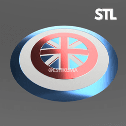 Captain Carter Shield - Multi Verse Of Madness 3d model